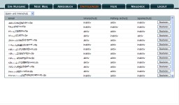 Settings for viruses, spam and phishing protection