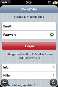 Simple login only with your email address and password