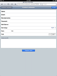 Settings to include any Imap and POP3 mailbox